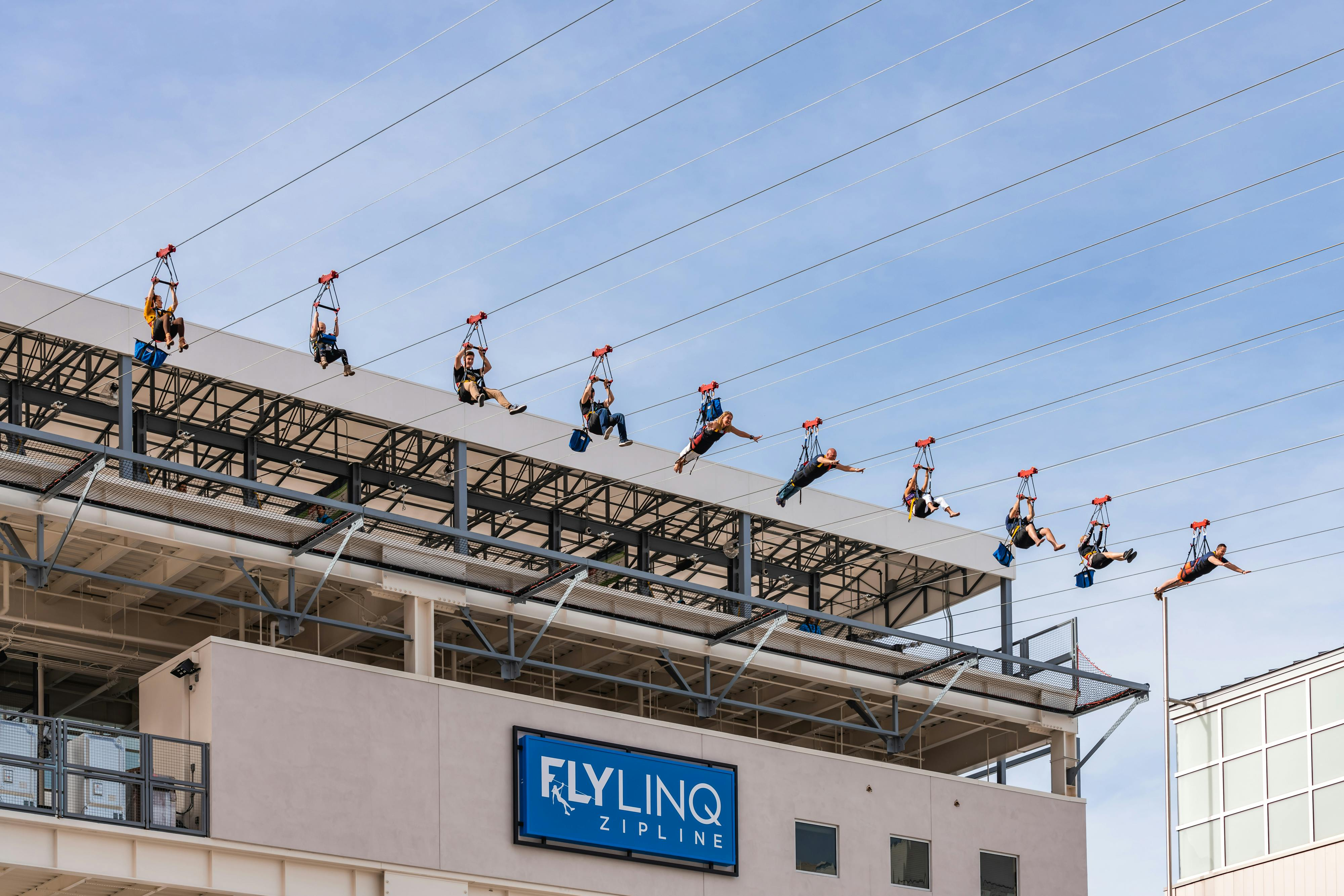 Fly LINQ Zipline Las Vegas: Entry Ticket - Photo 1 of 6